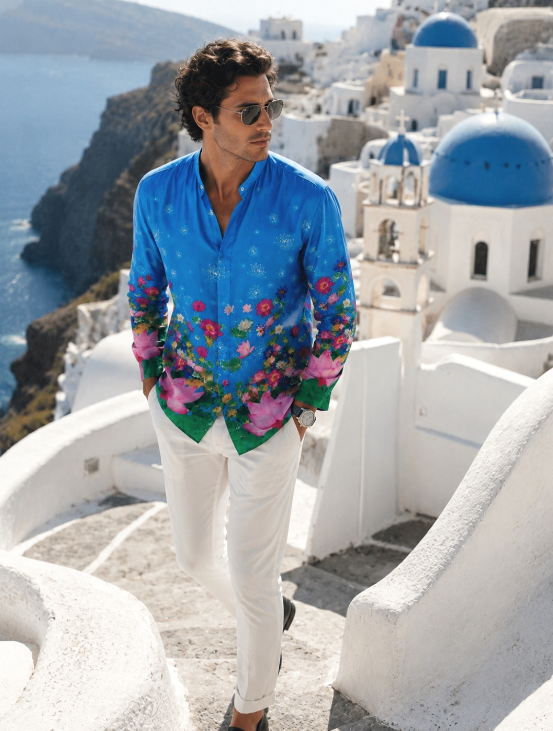 BlueHasu Signature Printed Shirt
