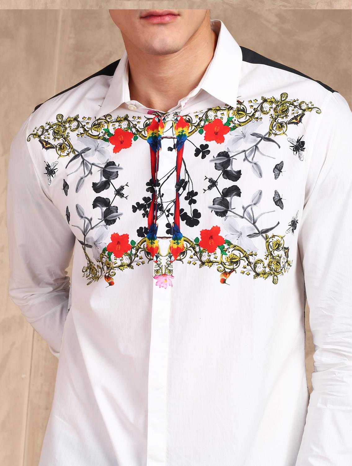 Peacock inspired Signature Pavo Shirt