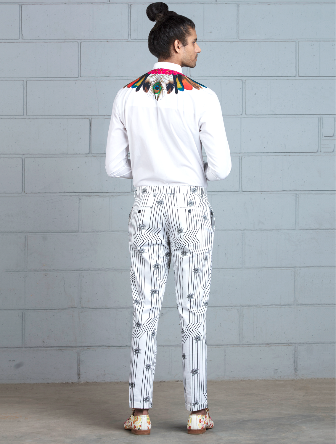 Indicus Feather Printed Shirt