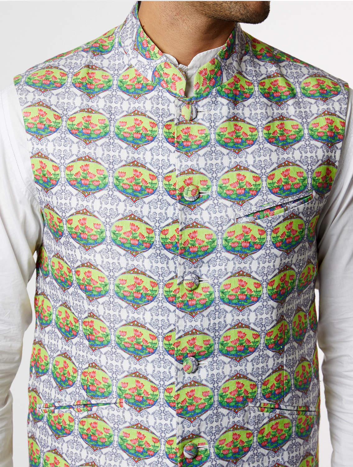 Saundh Kaleido Printed Bundi
