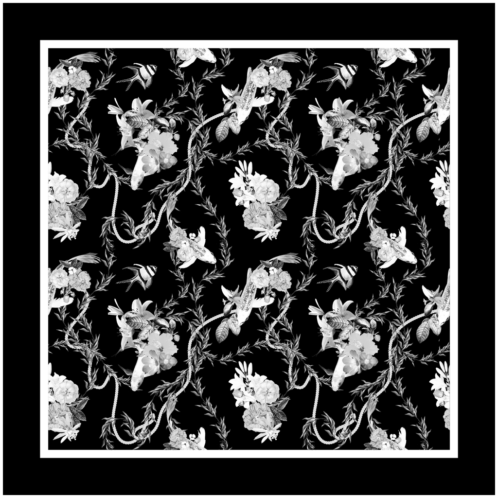 Noesis Silk Scarf