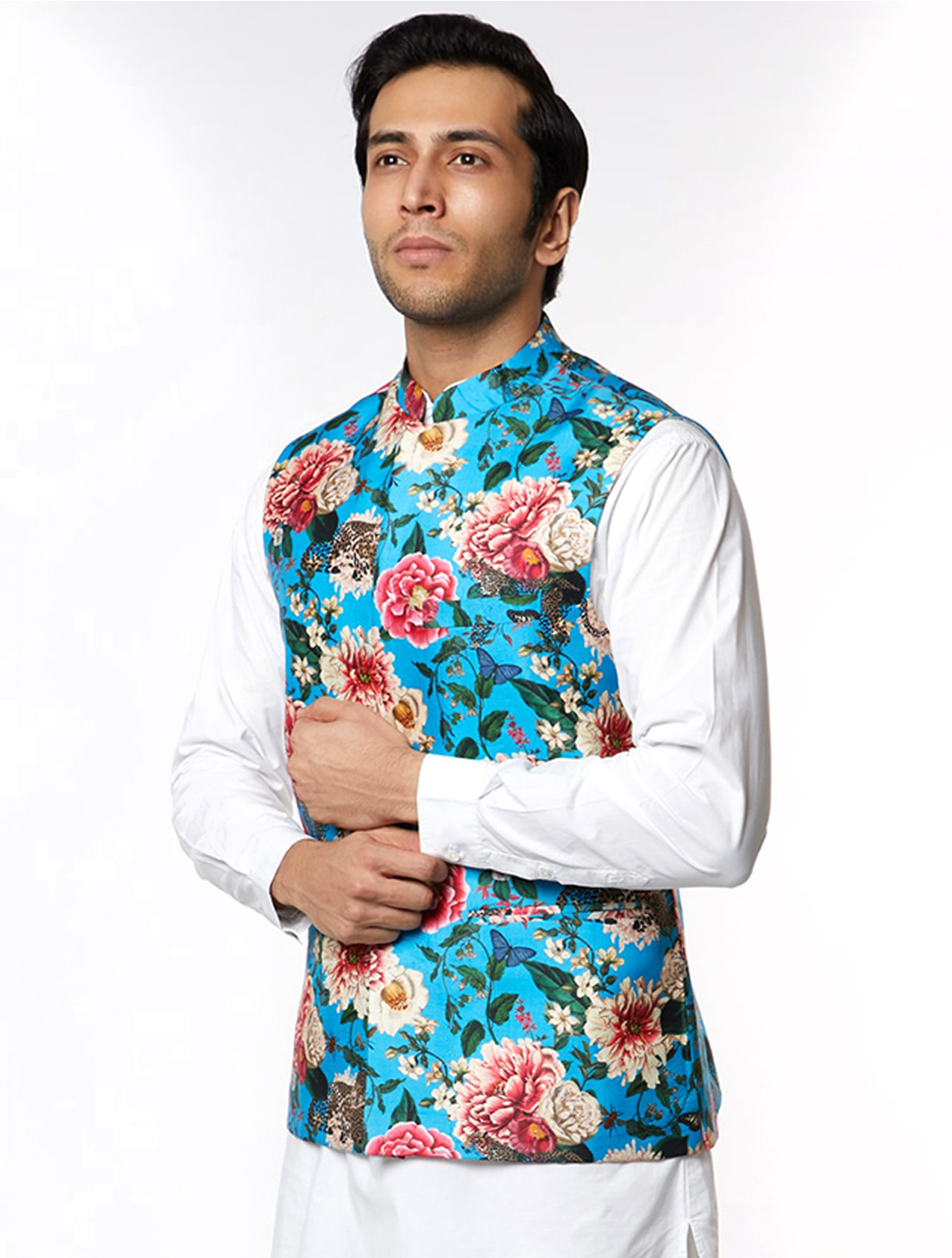Jhoomar Silk Waistcoat