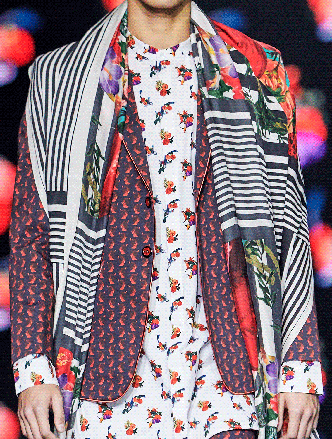 Morgan All-over Printed Blazer Zoom