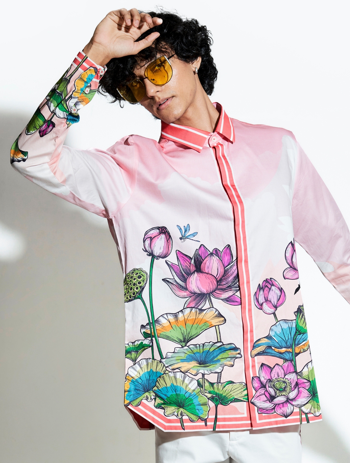 Lotus Blume Signature Printed Shirt