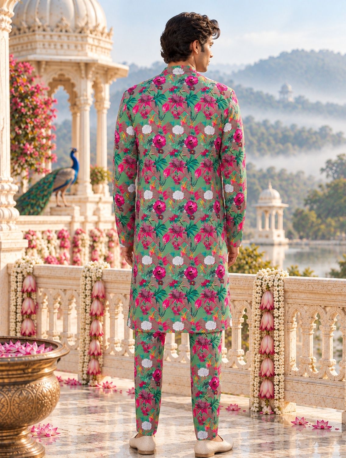 Arya Printed Linen Coord Set