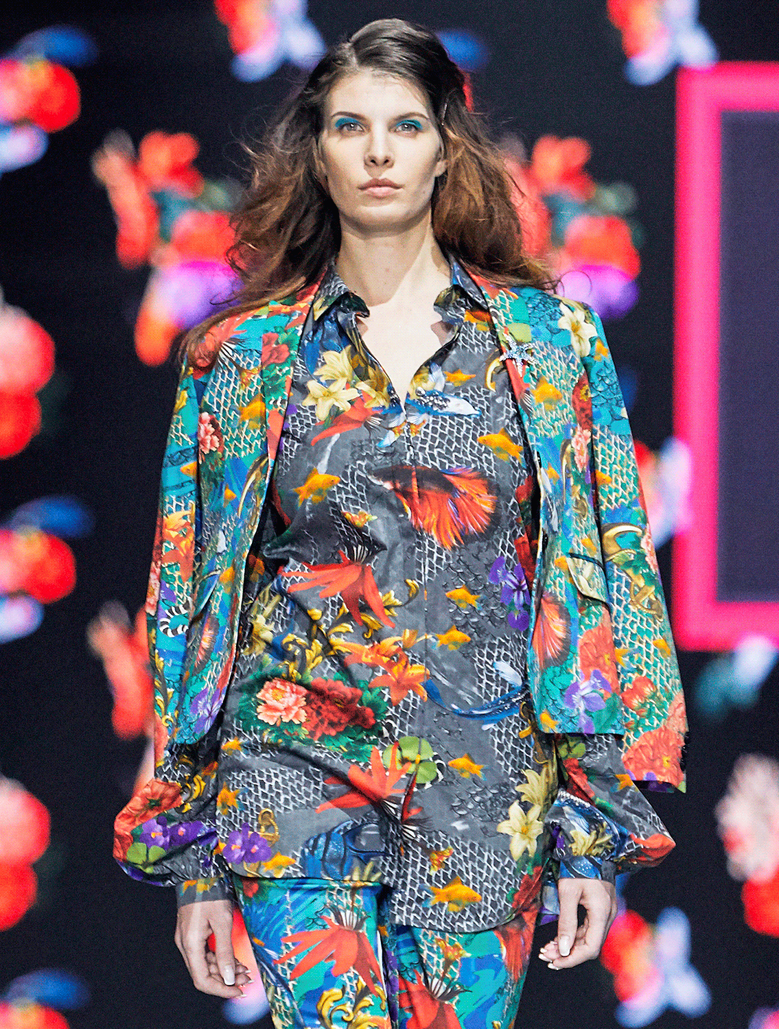 Celeste Aquesthetic Blazer Runway