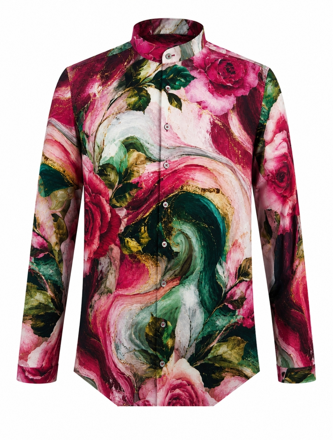 Marble Printed Shirt