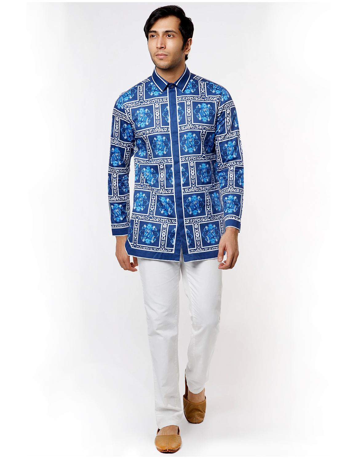 Blueleo Hem Striper Shirt