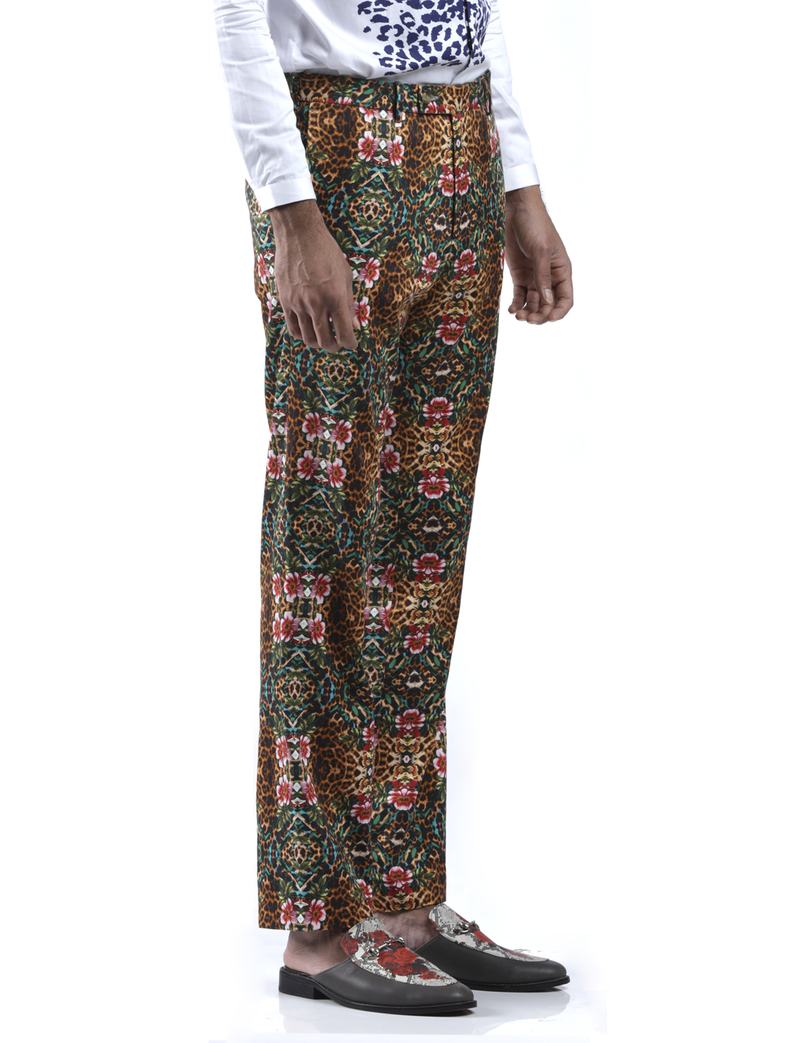 Stancis All-over Printed Pants Side