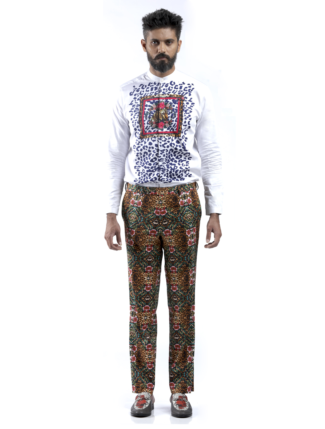 Stancis All-over Printed Pants full