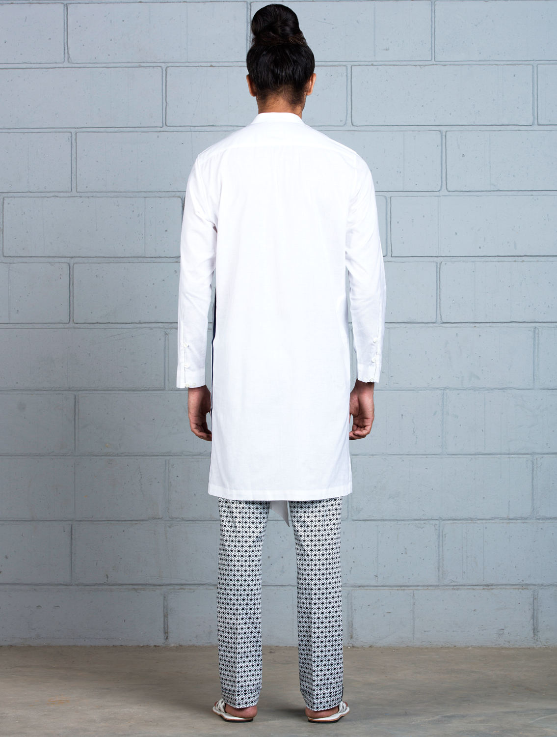 Kortajon Handloom Cotton Kurta Back