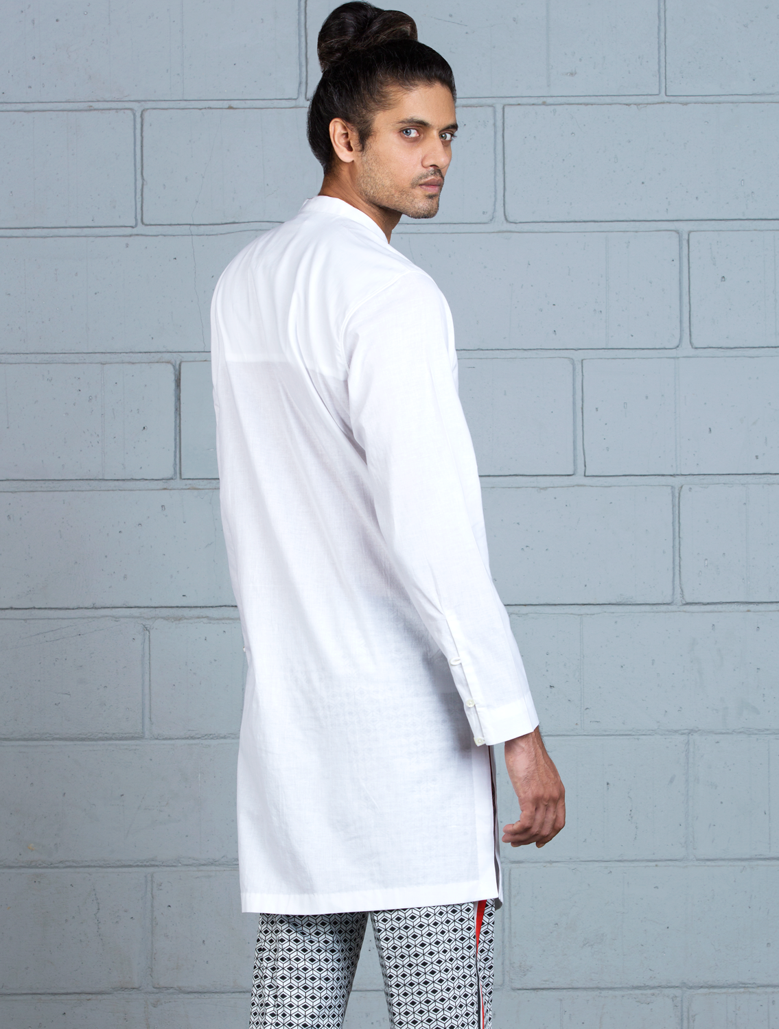 Kashish Handloom Cotton Kurta Back