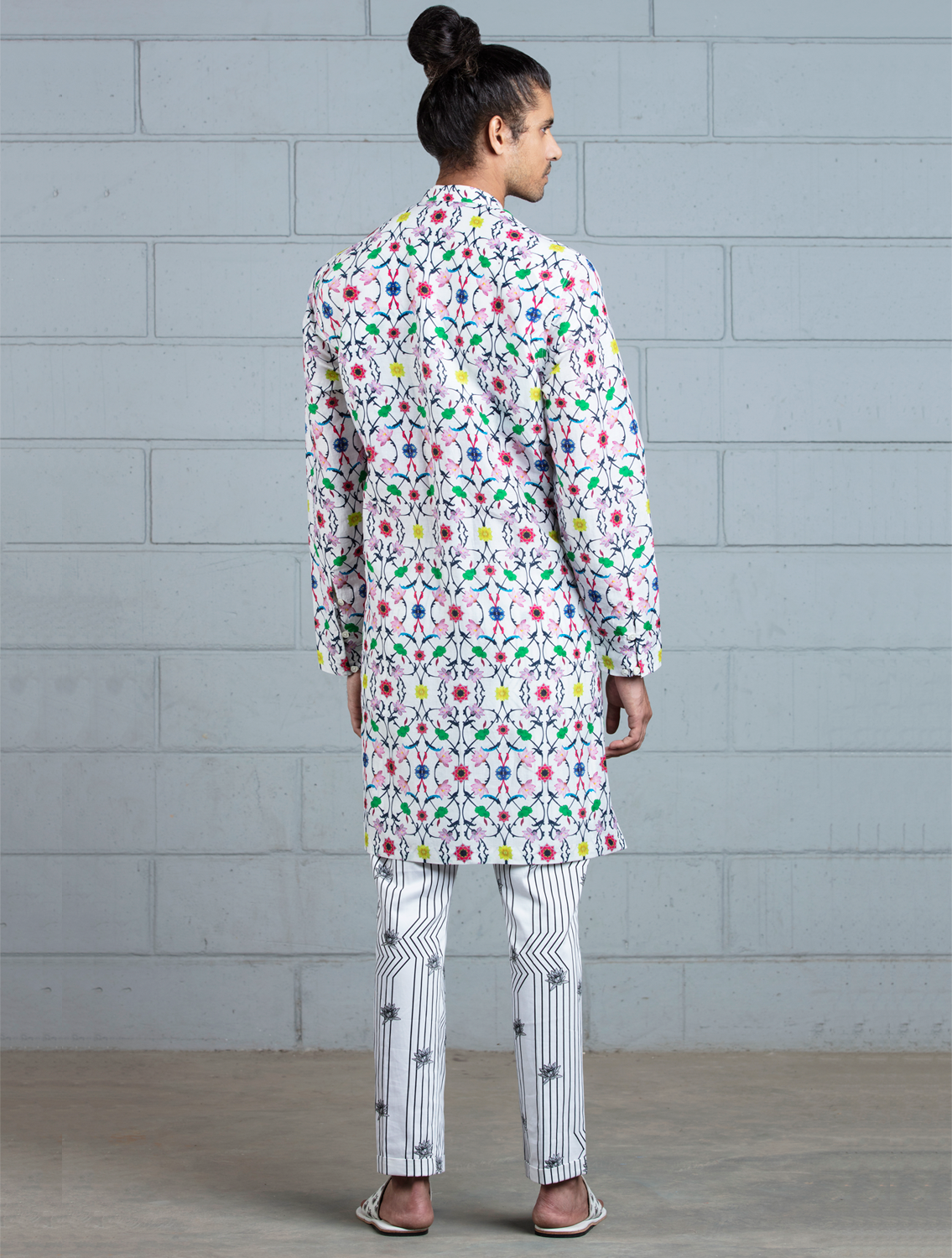Komol Printed Kurta and Printed Pant Set