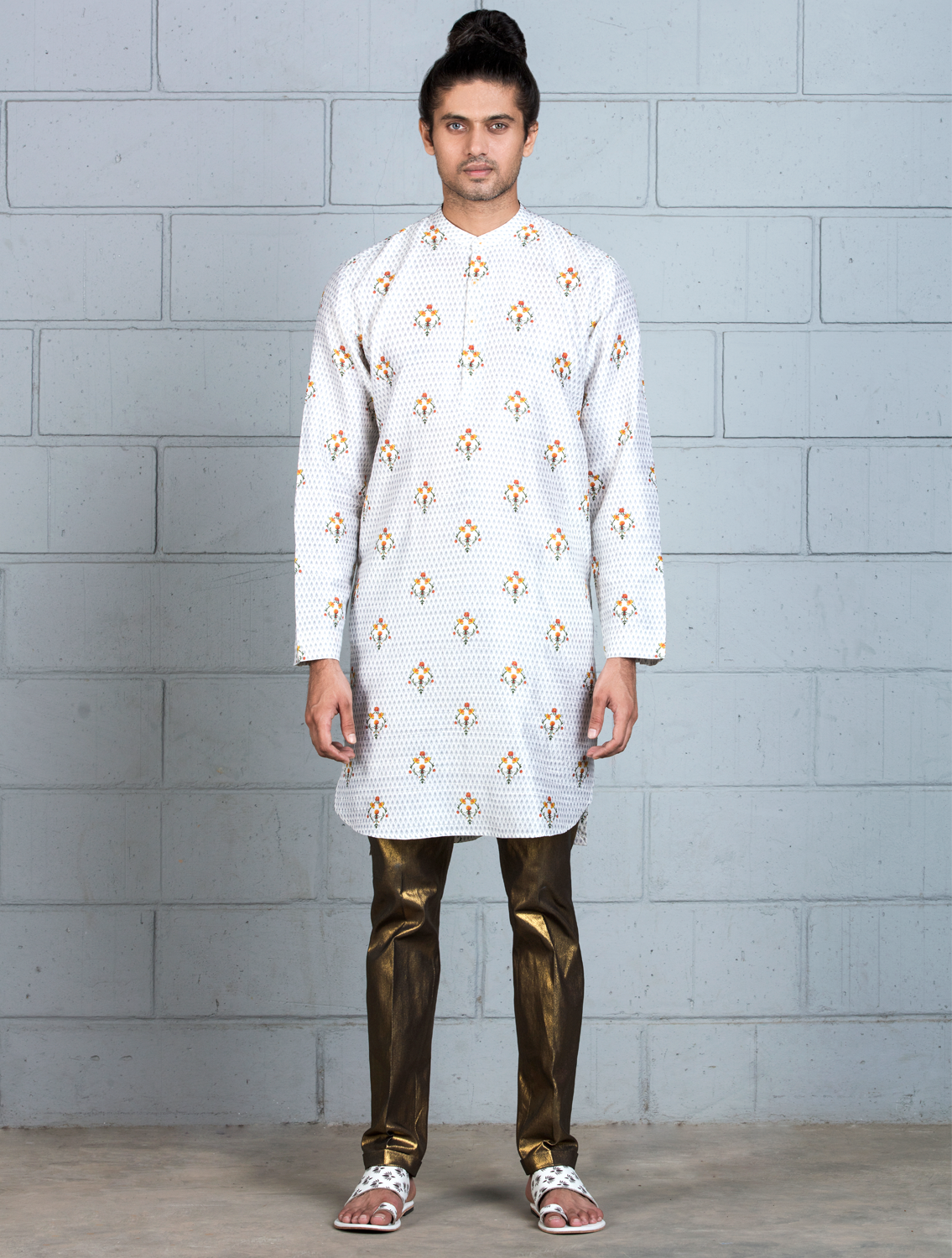 Ustaad Silk Kurta Full