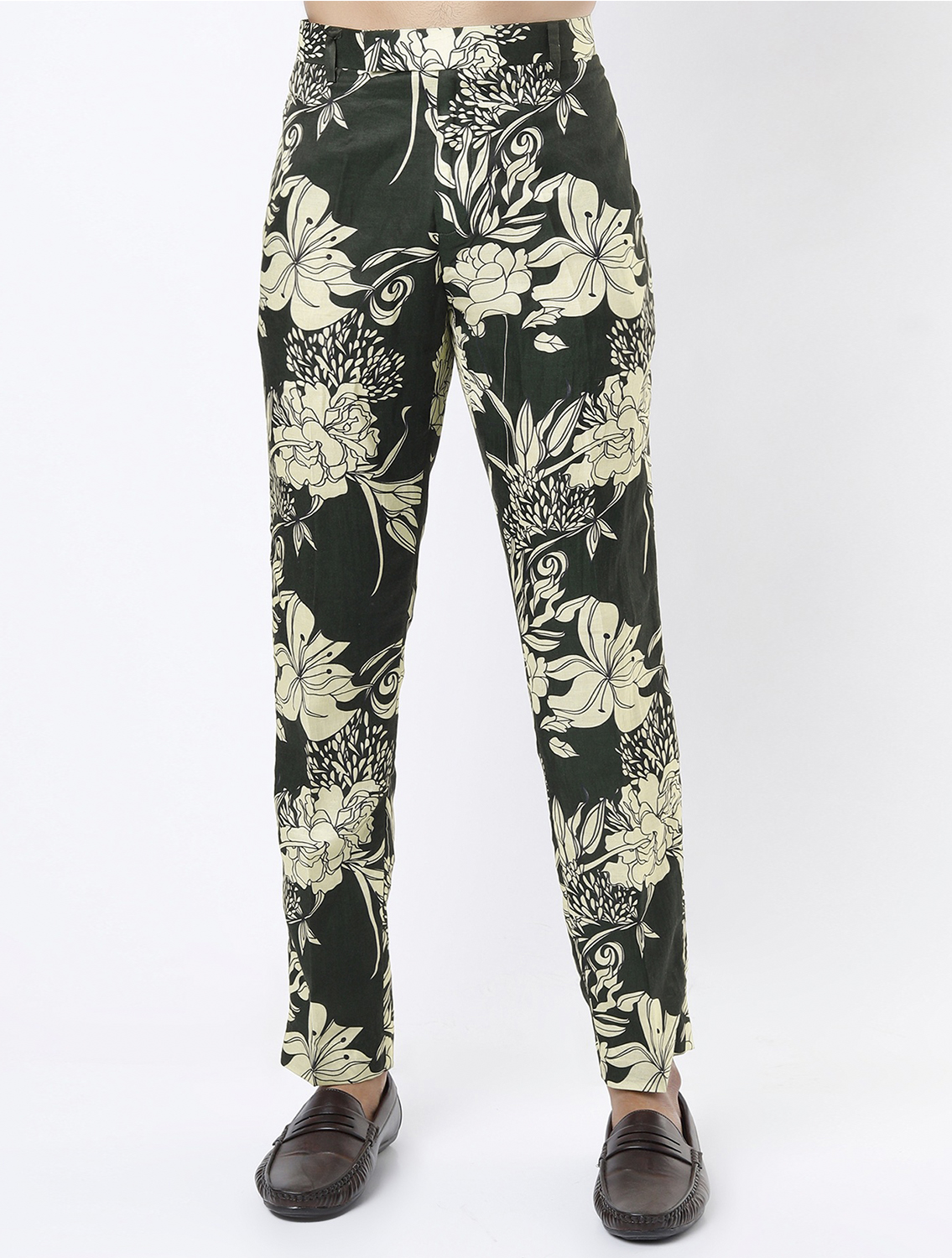 Ekam All-over Printed Silk Kurta Pant Coord Set