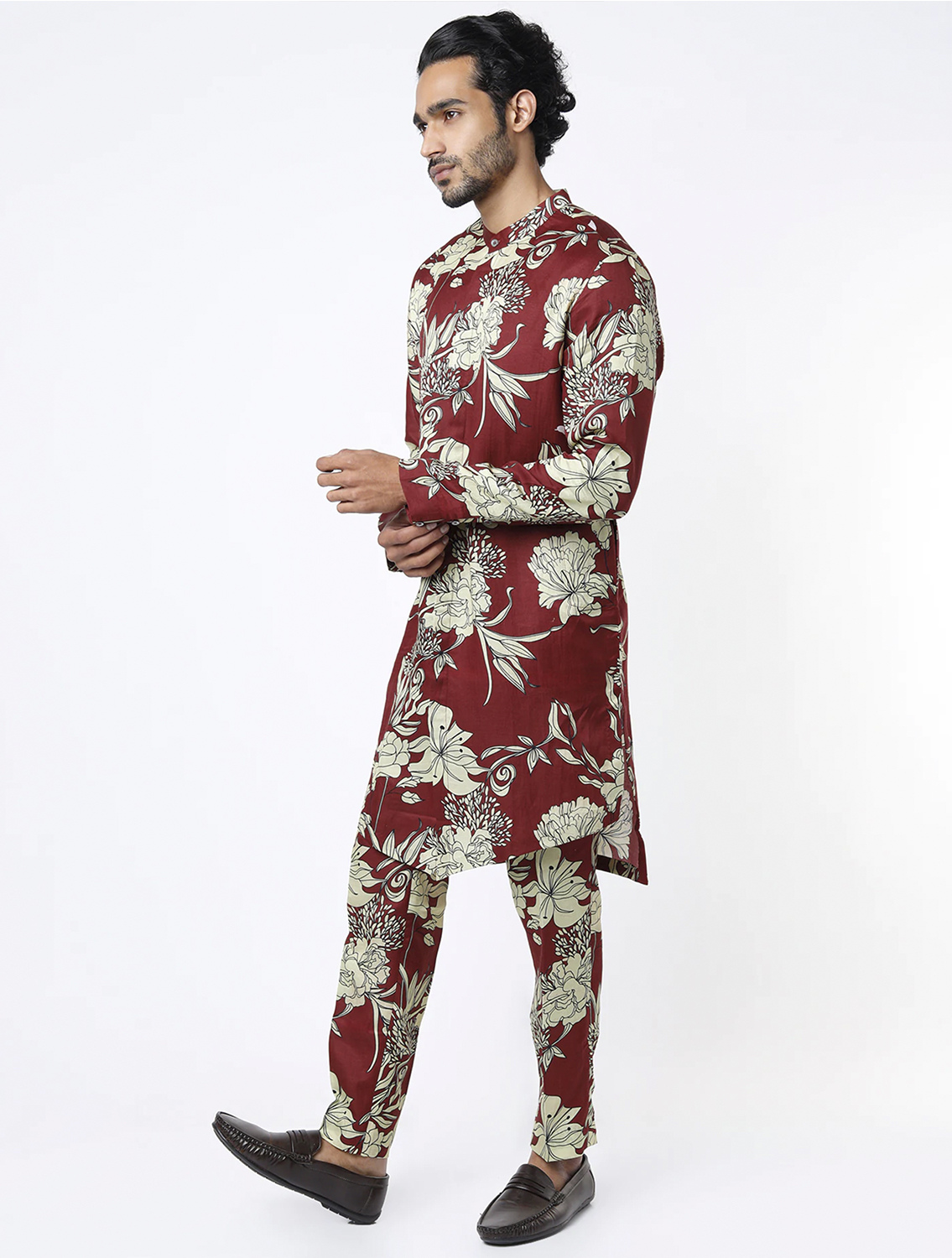 Ekansh Silk Printed Coord Set