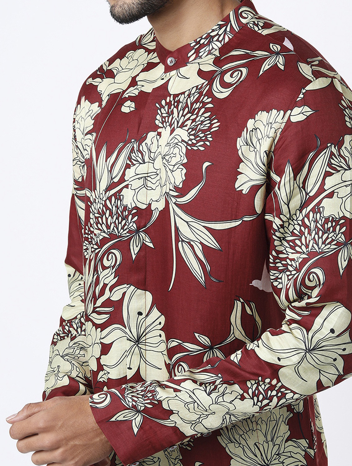 Ekansh Silk Printed Kurta Set