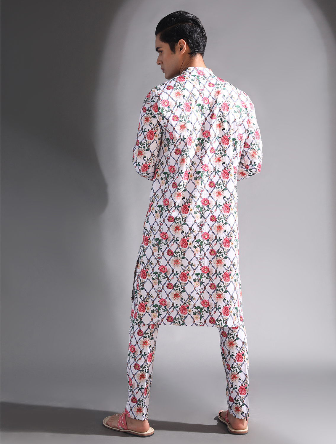 Deep Printed Kurta Pant Set