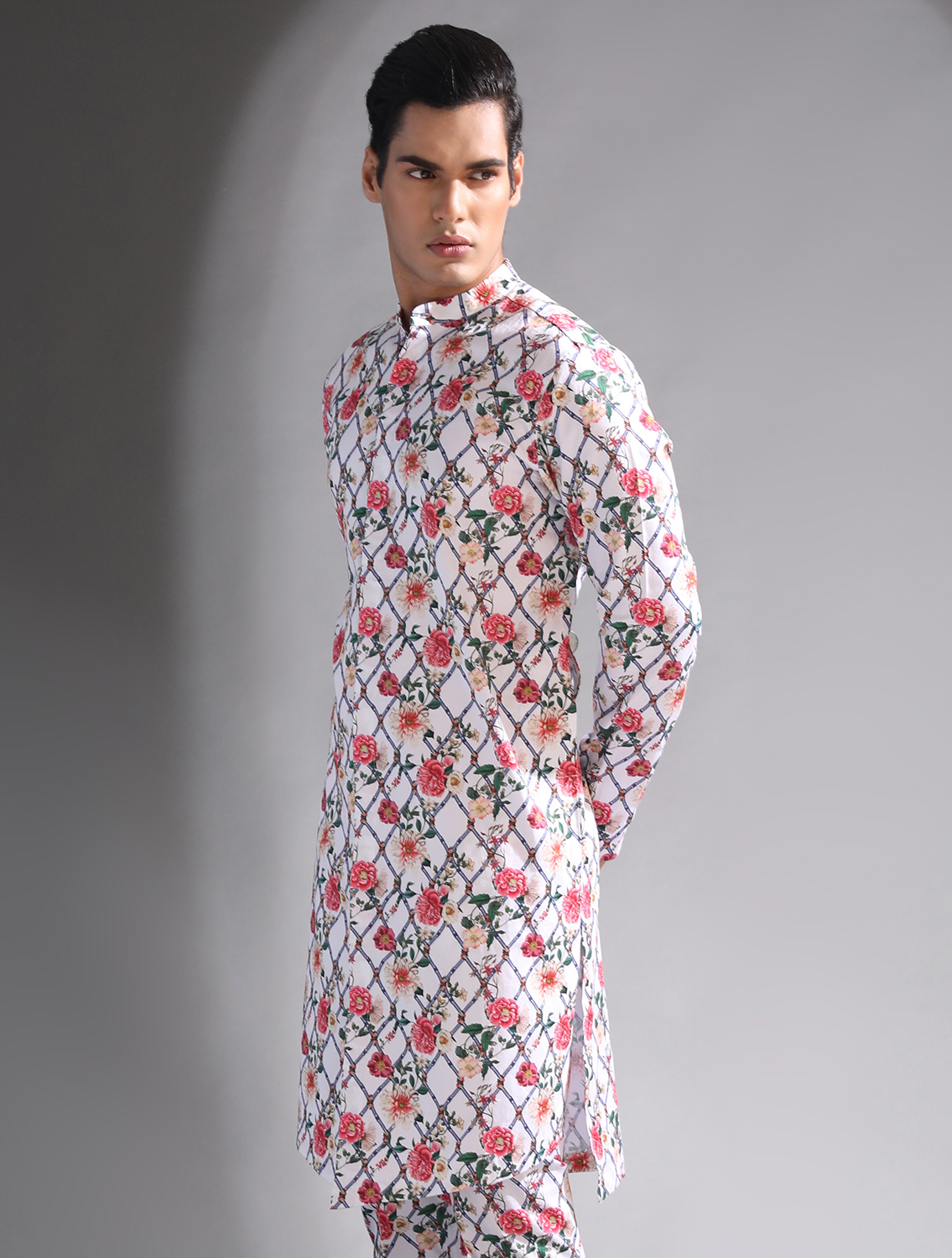 Deep Printed Kurta Pant Set