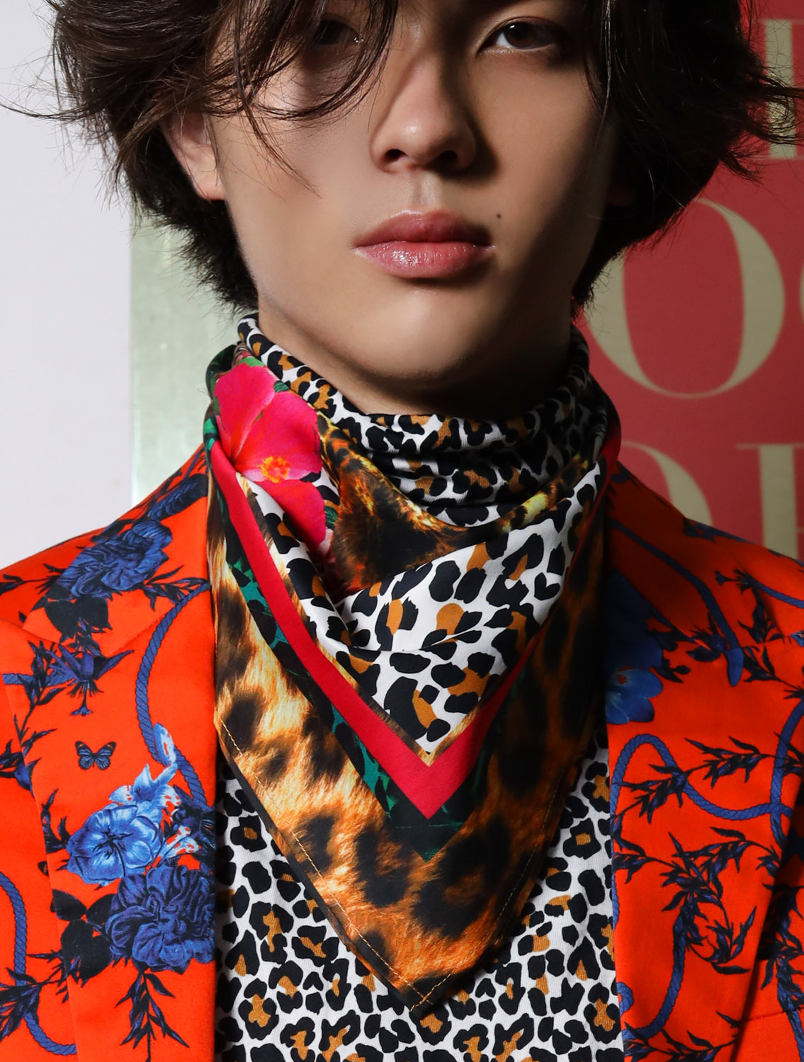 BrownLeo Cotton Scarf