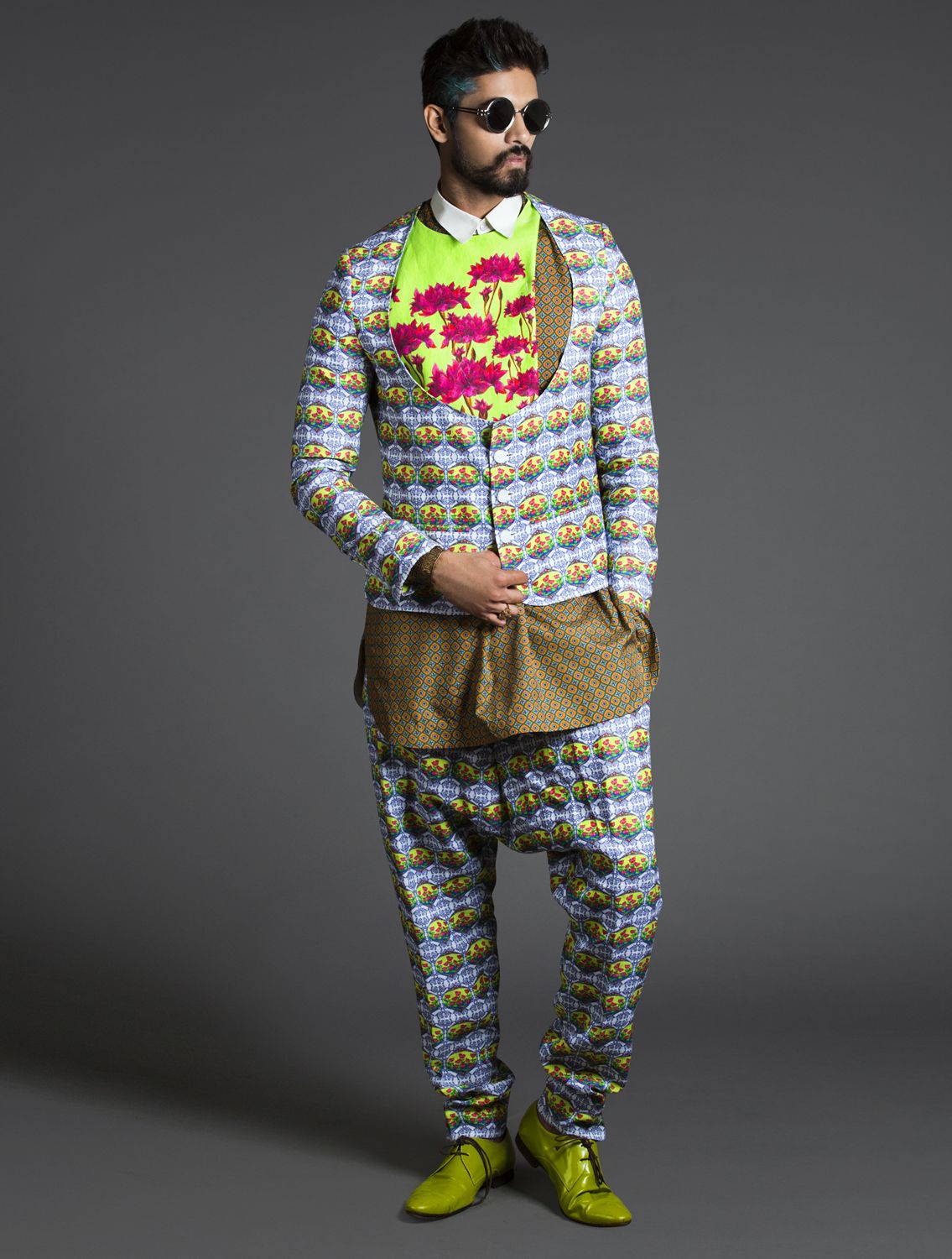 Amharic Grey Linen Trousers