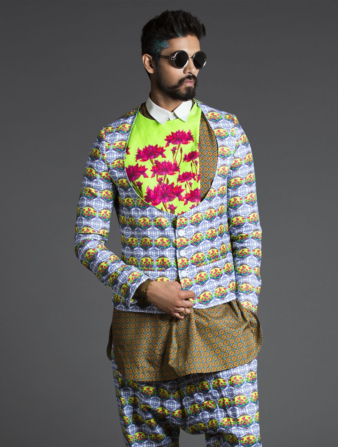 Bhagitri Printed Jacket Profile