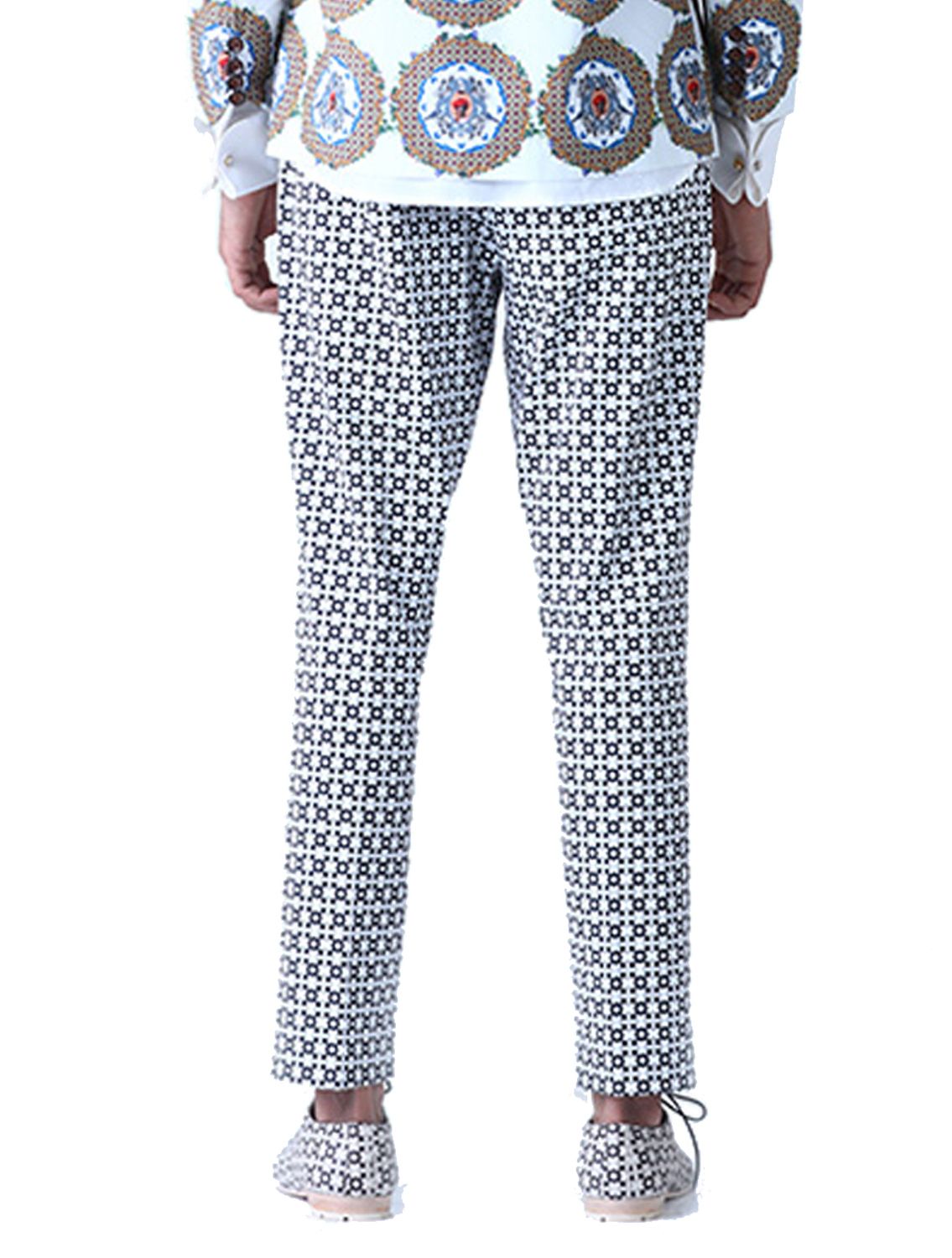 Keaton Slim Printed Trousers