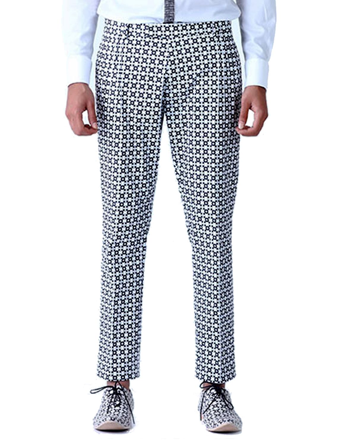 Keaton Slim Printed Trousers