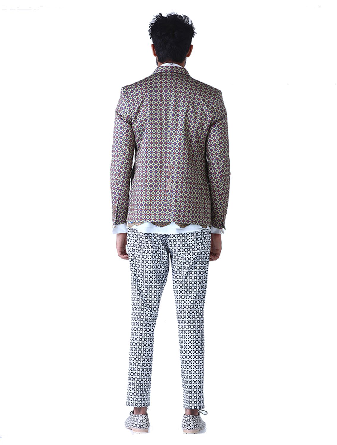 Circle of Life Crop Blazer
