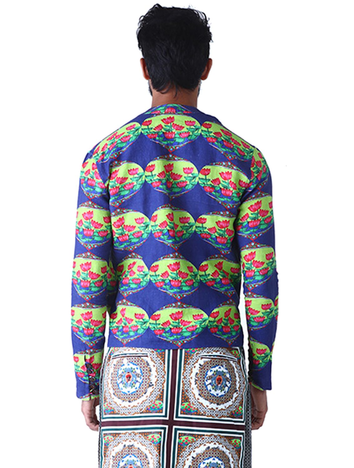 Royal Loto Overlap Jacket Back