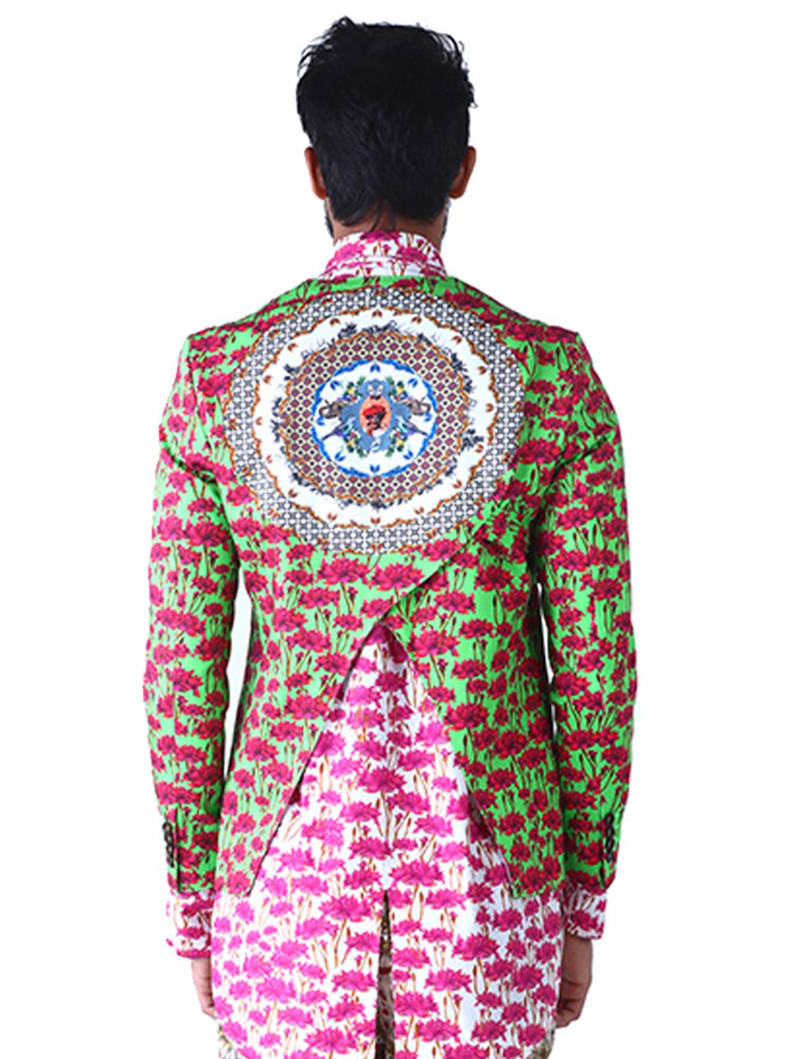 Dissonance Back Overlap Jacket Back