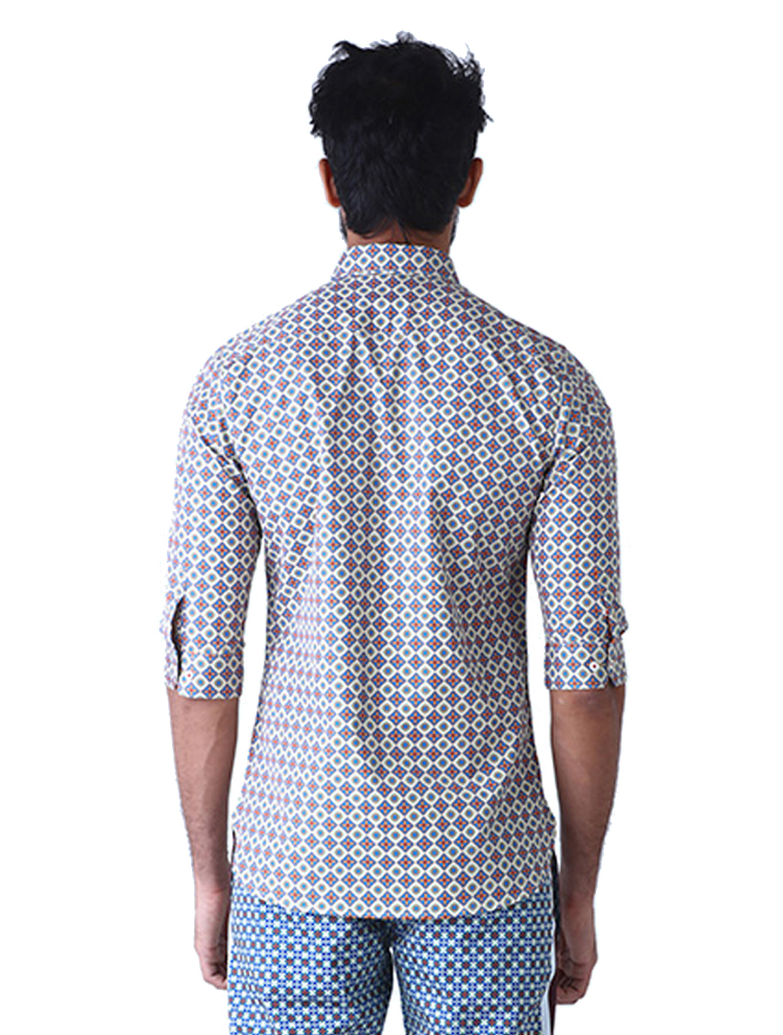 Indo Brown Printed Shirt