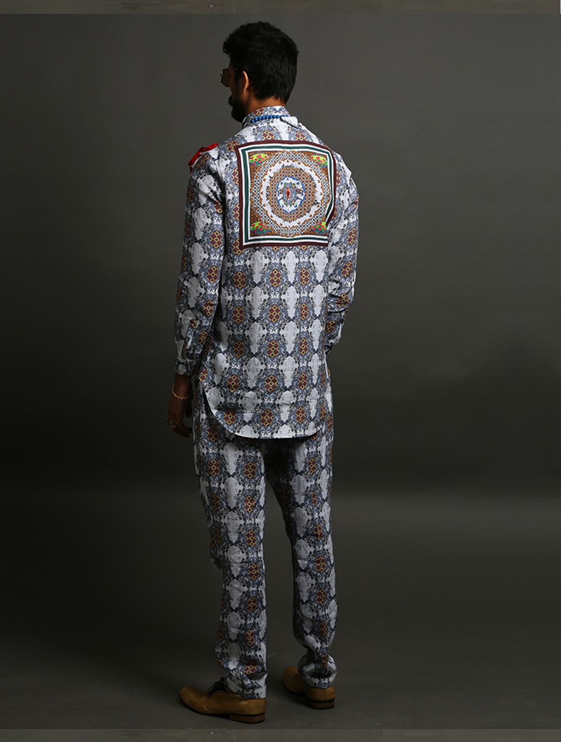 Zambak Linen Drop Crotch Trousers