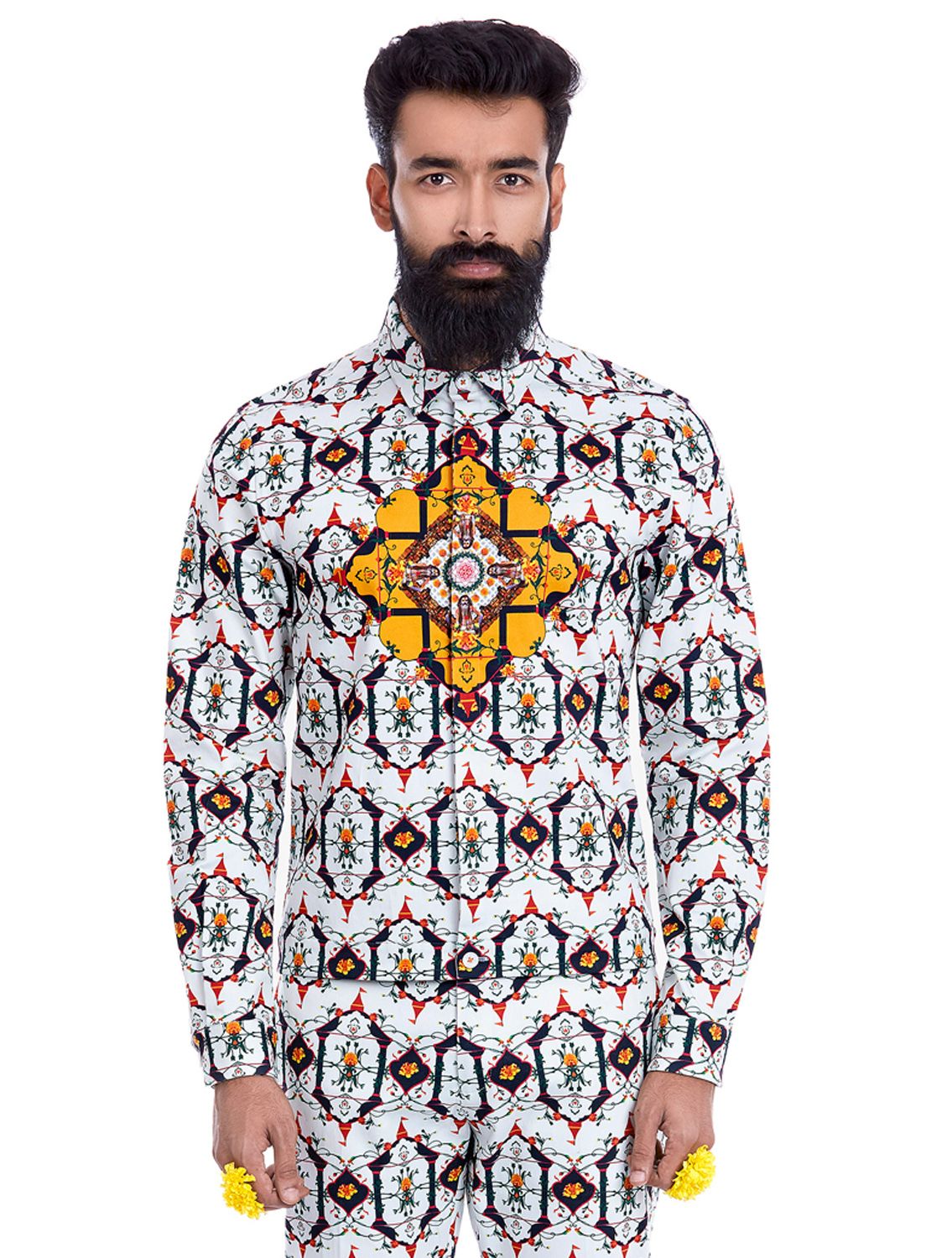 Bomber Jacket in Durbar Print