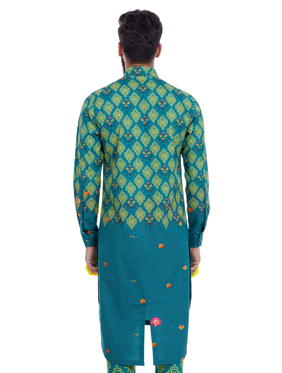 Jal Printed Kurta and Vayu Trousers