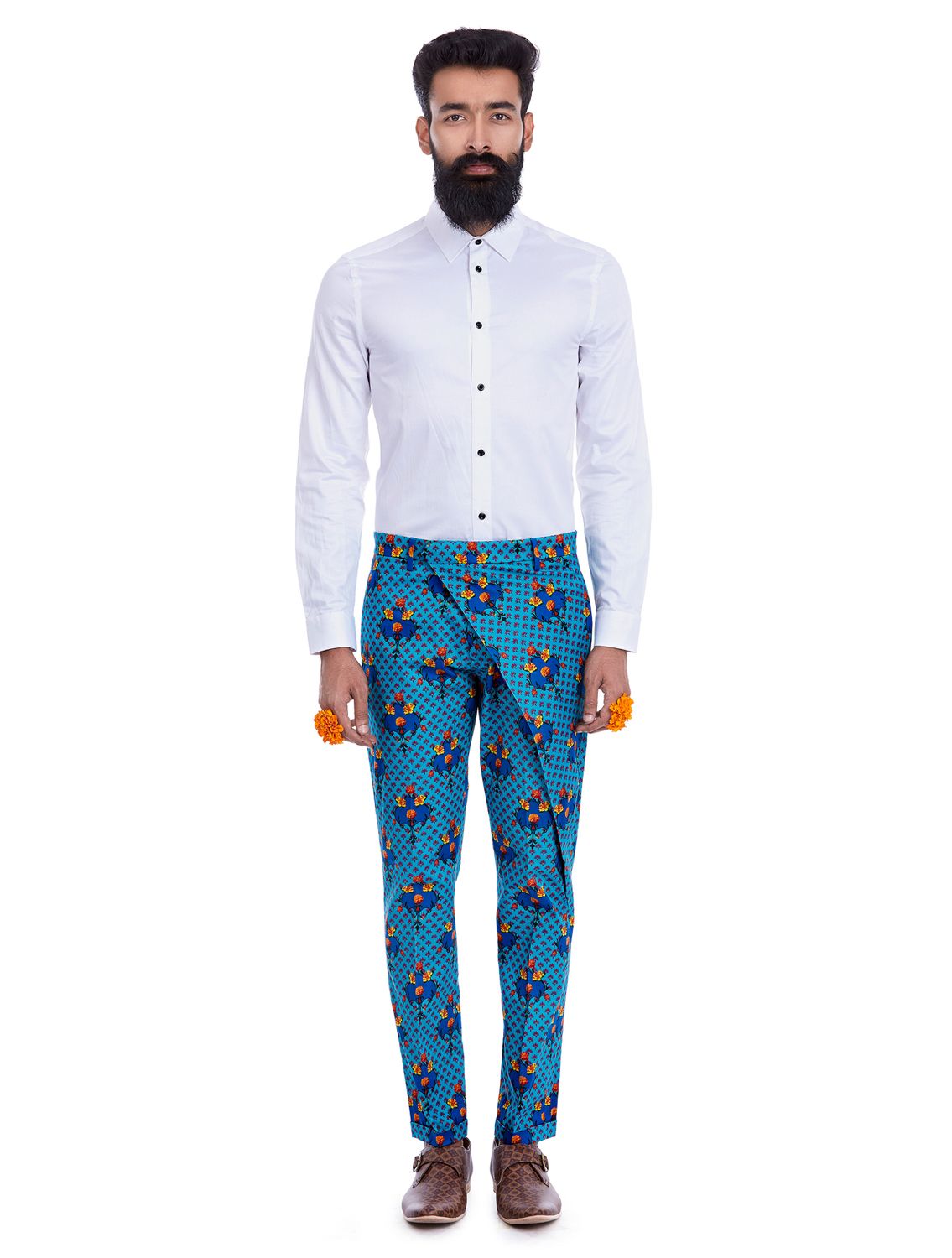 Paheli Printed Trousers