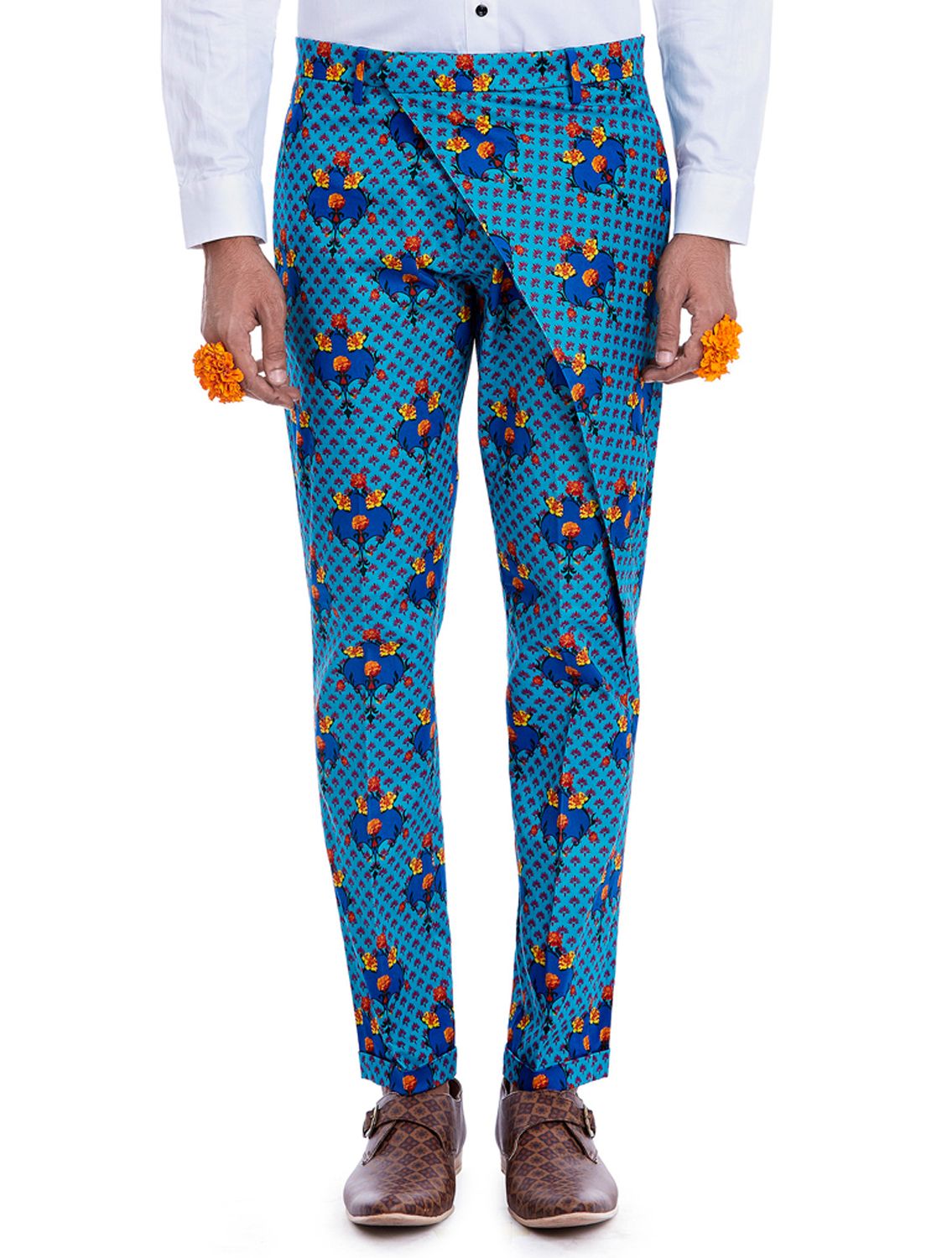 Paheli Printed Trousers