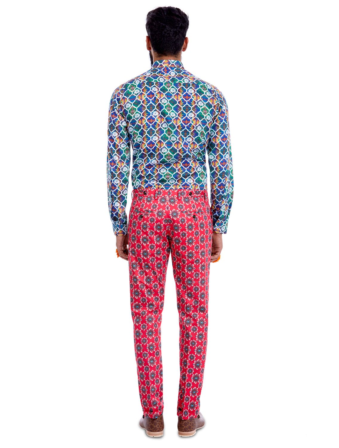 Geom Kamal Printed Trousers