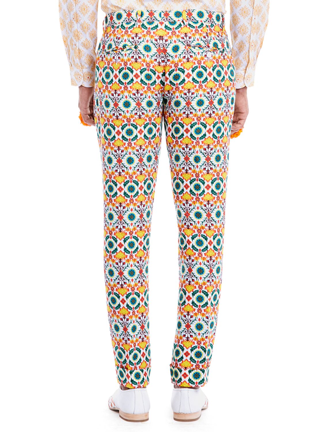 Seeker Linen Printed Trousers