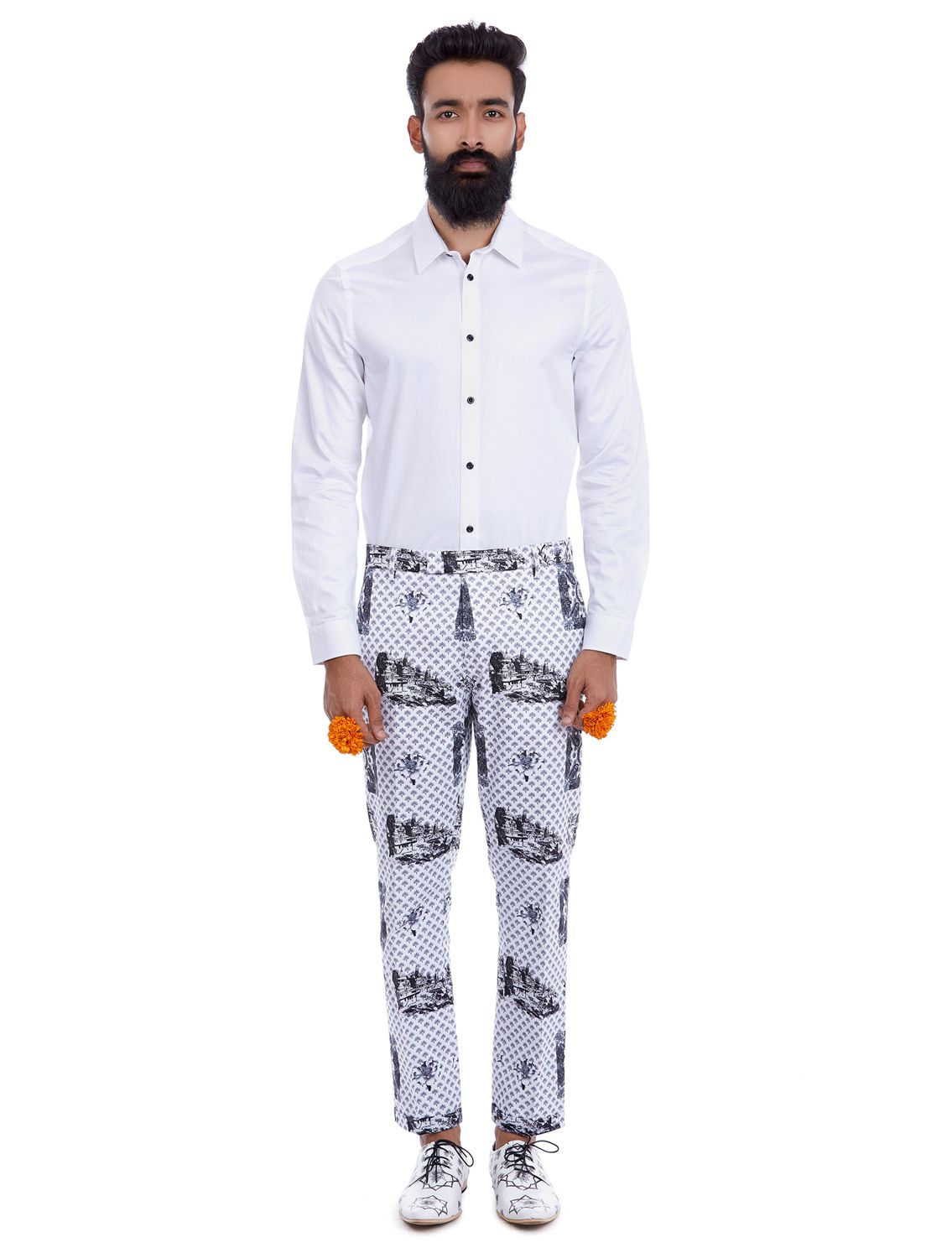 Mukt Printed Trousers