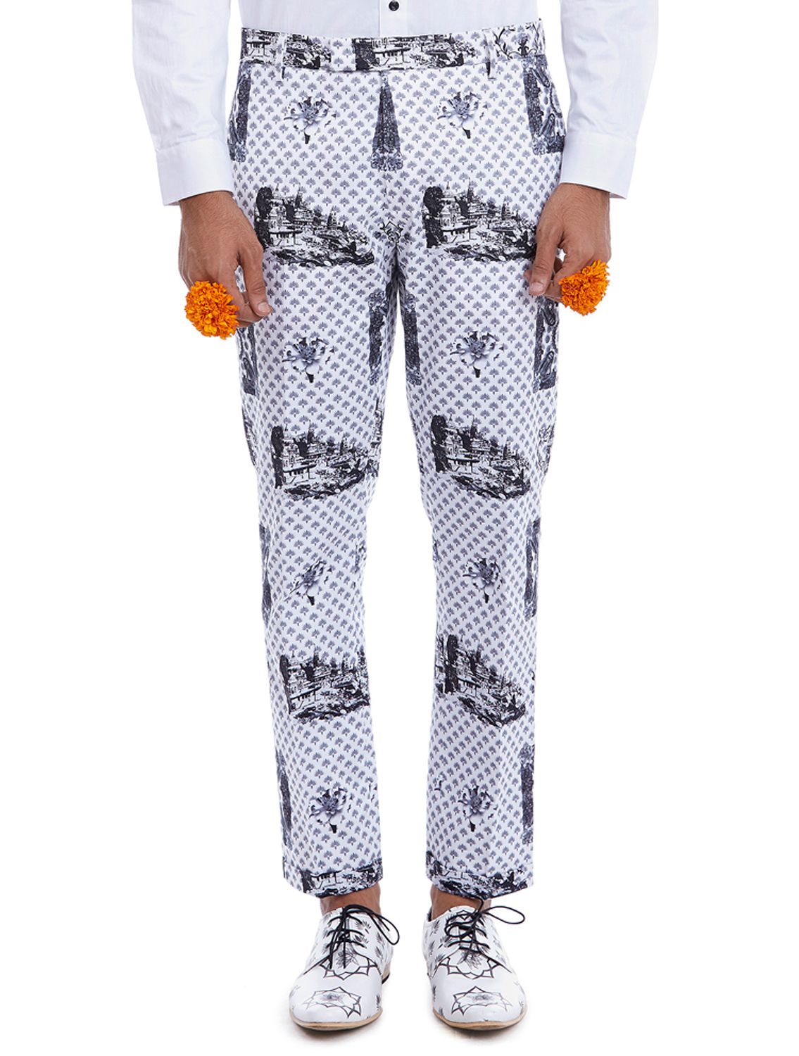 Mukt Printed Trousers