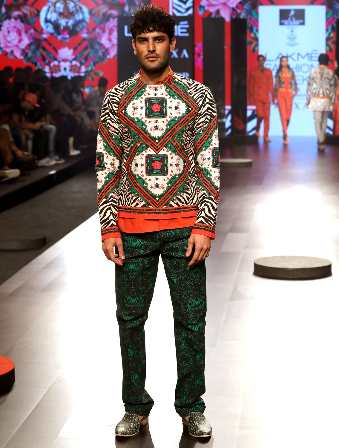 Greenland All-over Printed Voguish Trousers