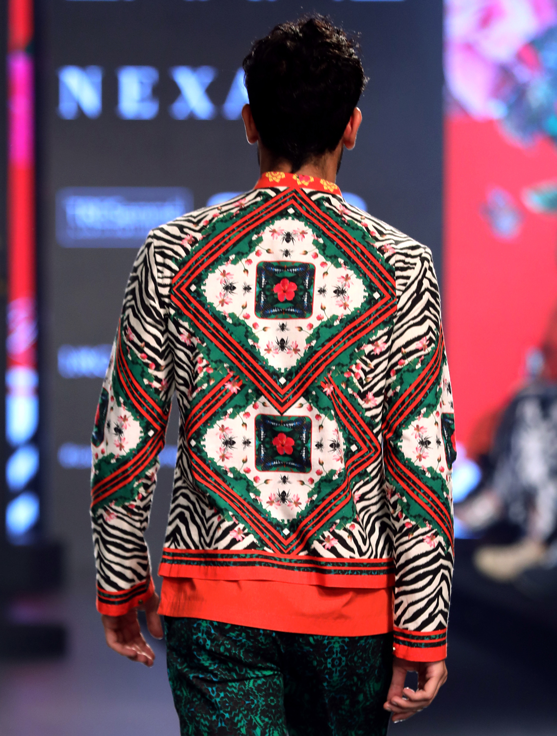 Safari Handloom Printed Overshirt