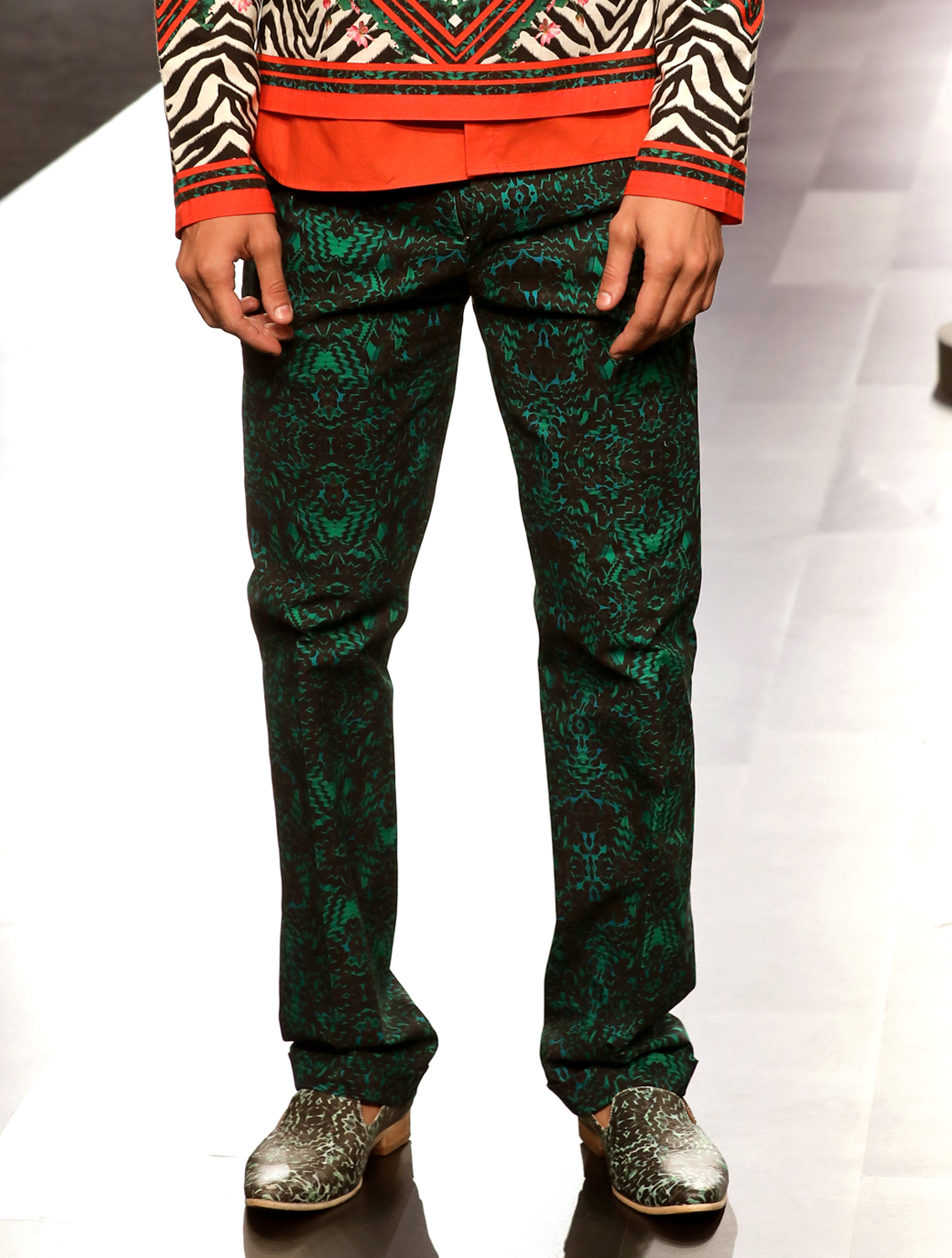 Greenland All-over Printed Voguish Trousers