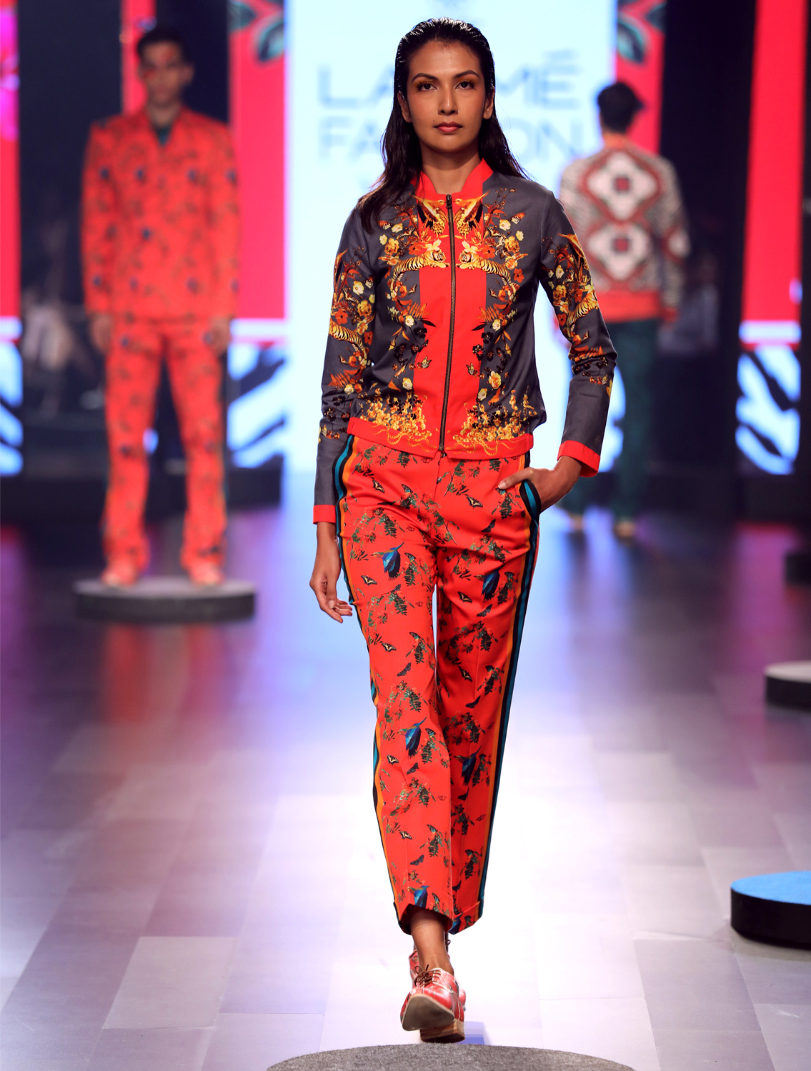 Unicornis Printed Pants Full