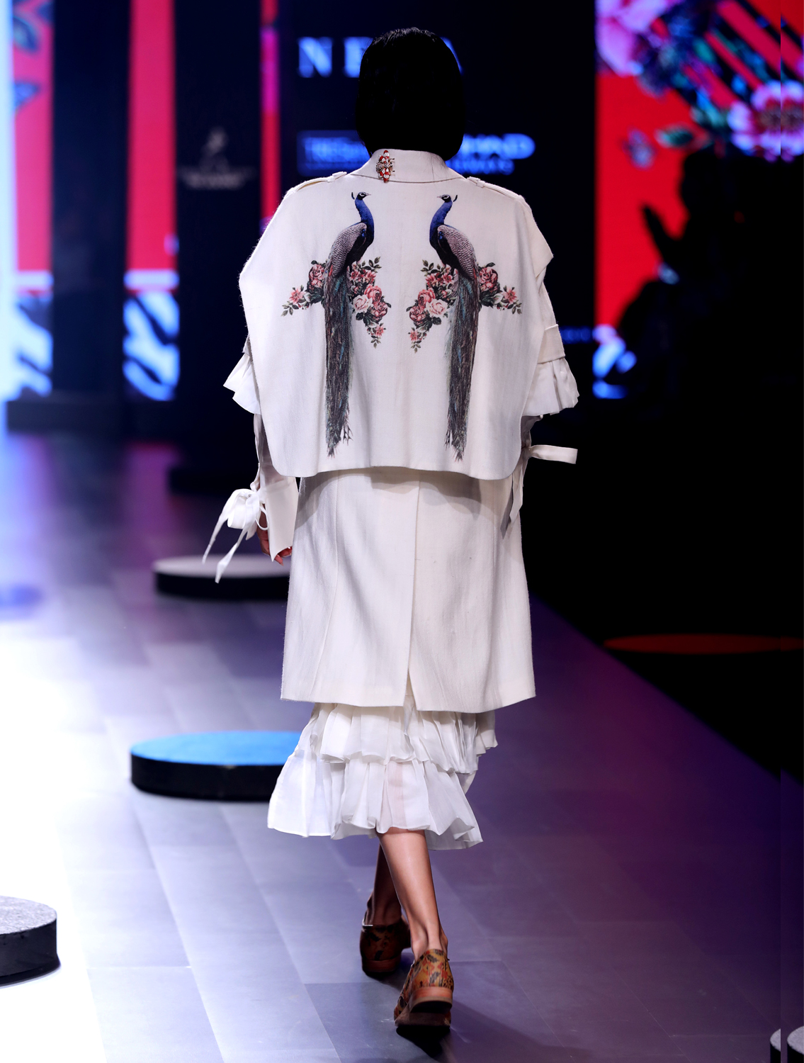 Pardus Merino Wool Trenchcoat Back