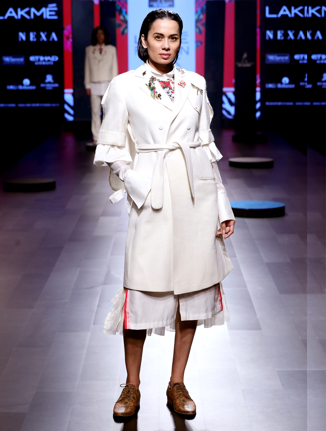 Pardus Merino Wool Trenchcoat Full