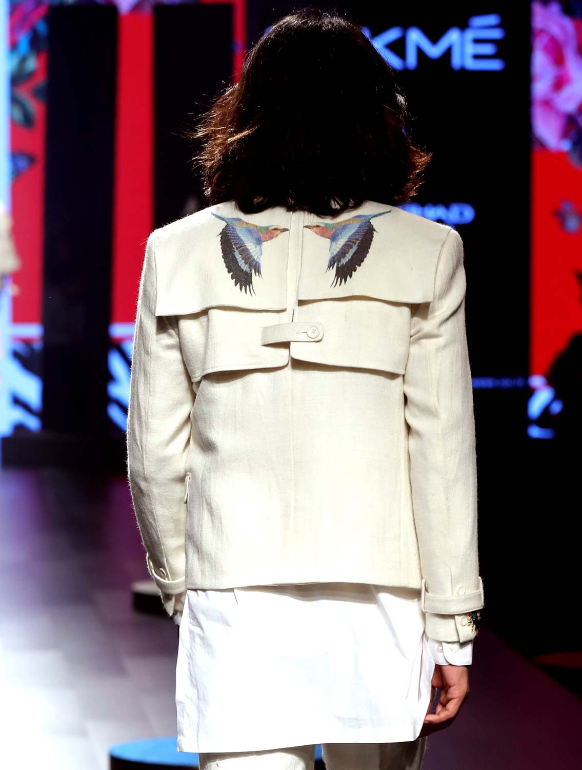 Corbett Wool Double Breasted Crop Jacket