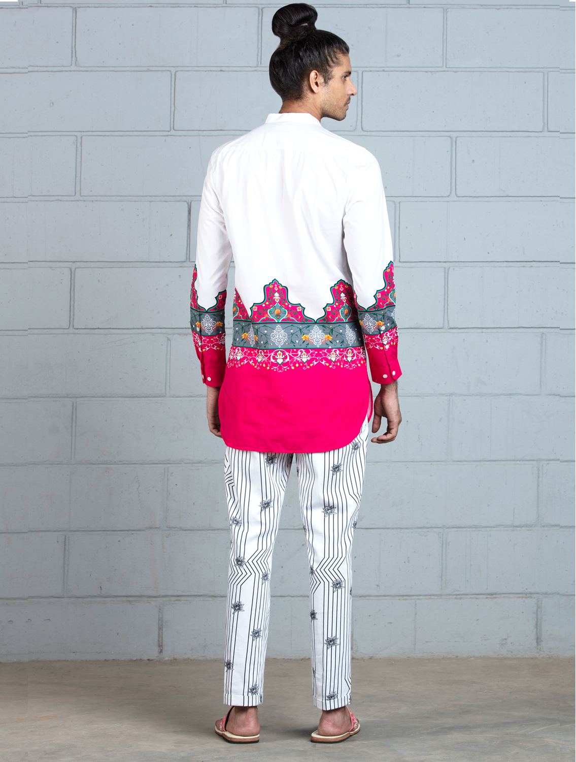 Mahal Shirt with Central Maharajah print