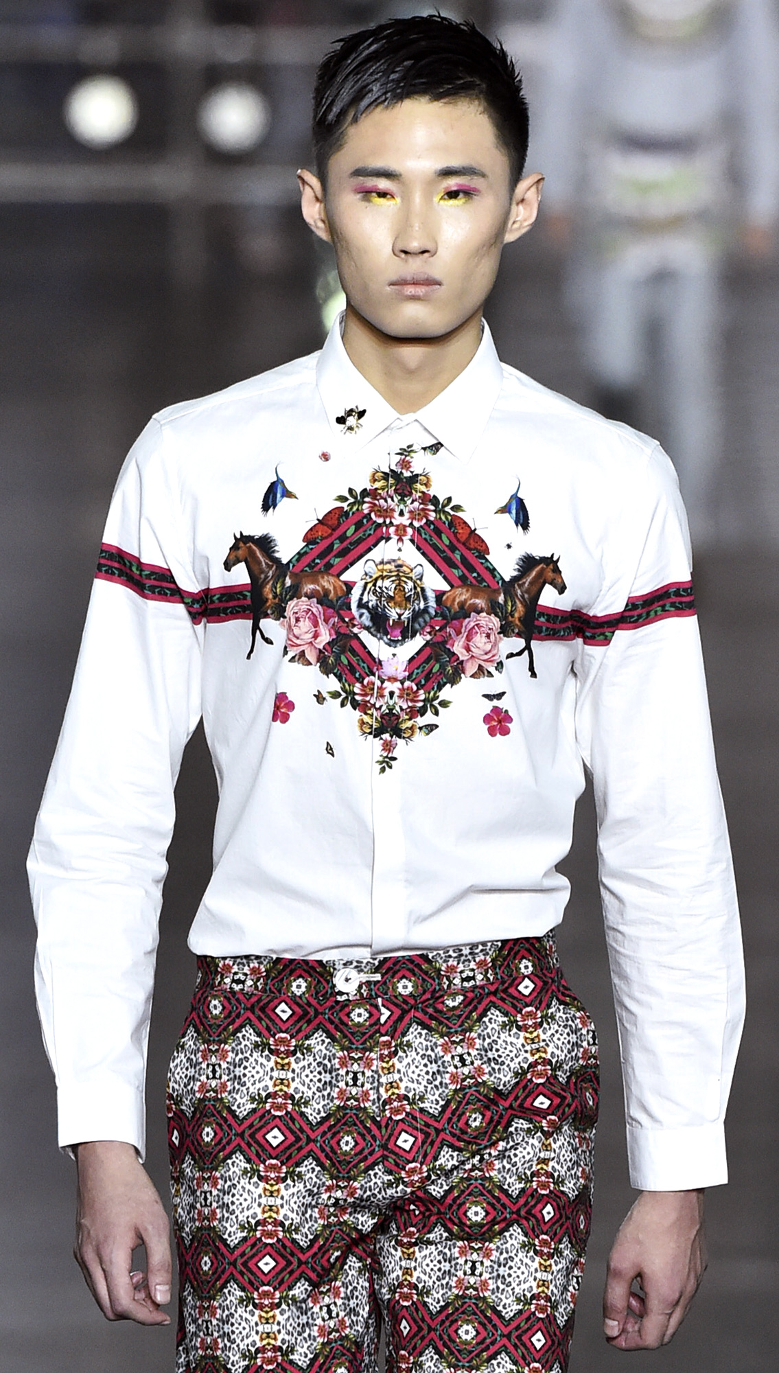 Ranthambore Signature Printed Shirt Leopard Printed Trousers